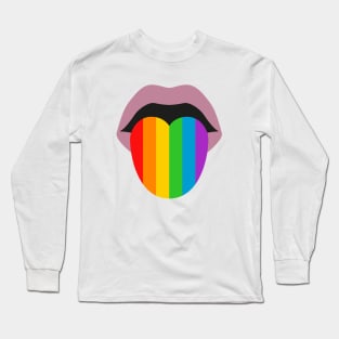 Pride Tongue LGBT Long Sleeve T-Shirt